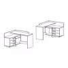 میز مدیریت هیراد مدل M916-MDF