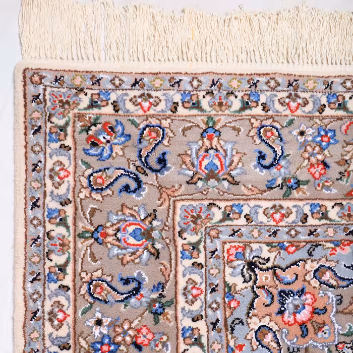 فرش دستباف شش متری مدل اردکان طرح لچک ترنج سایه کد 4010813