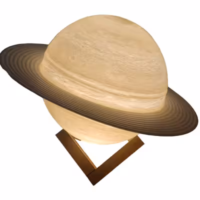 آباژور رومیزی مدل زحل M2