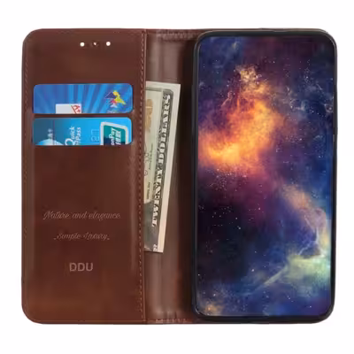 کیف کلاسوری گریفین مدل Detail Design Unique مناسب برای گوشی موبایل سامسونگ Galaxy A70 به همراه محافظ پشت گوشی