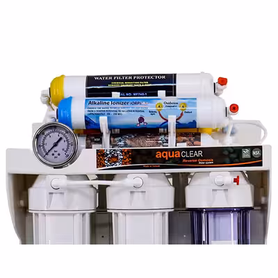 دستگاه تصفیه کننده آب آکوآ کلیر مدل  RO-AcG8400  به همراه فیلتر تصفیه آب بسته 3 عددی