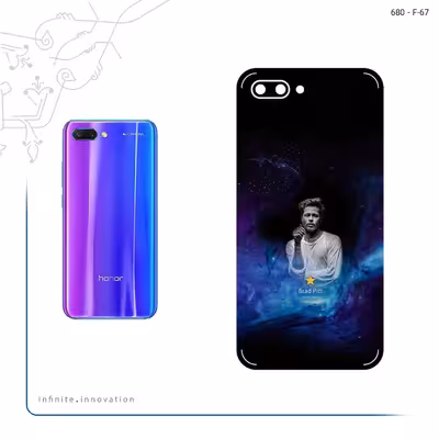 برچسب پوششی ماهوت مدل Brad Pitt مناسب برای گوشی موبایل آنر 10