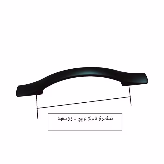 دستگیره کابینت و کمد مدل SL96 بسته 2 عددی
