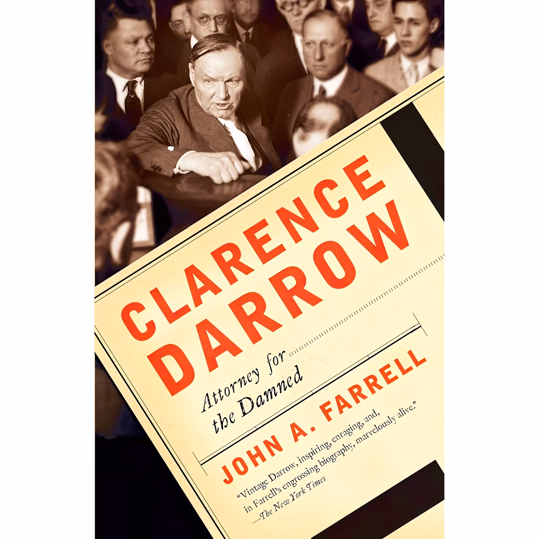 کتاب Clarence Darrow اثر John A Farrell انتشارات Vintage