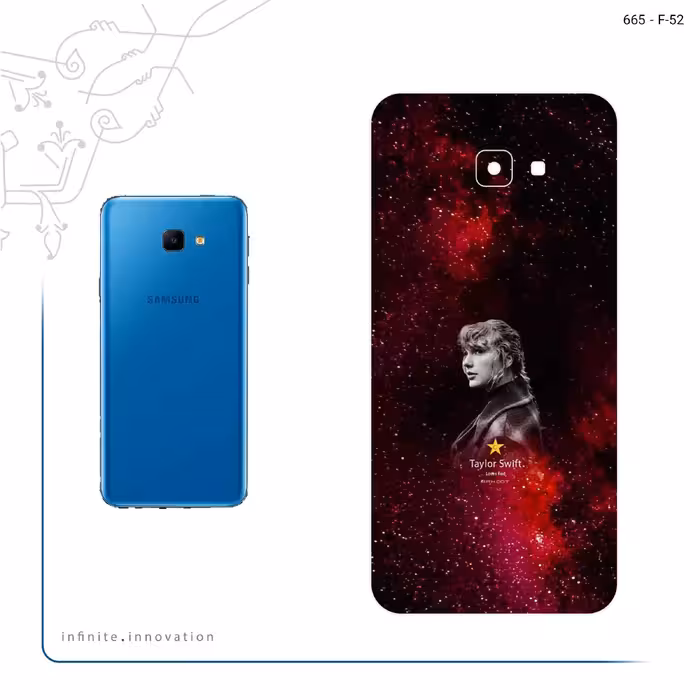 برچسب پوششی ماهوت مدل Taylor Swift مناسب برای گوشی موبایل سامسونگ Galaxy J4 Core