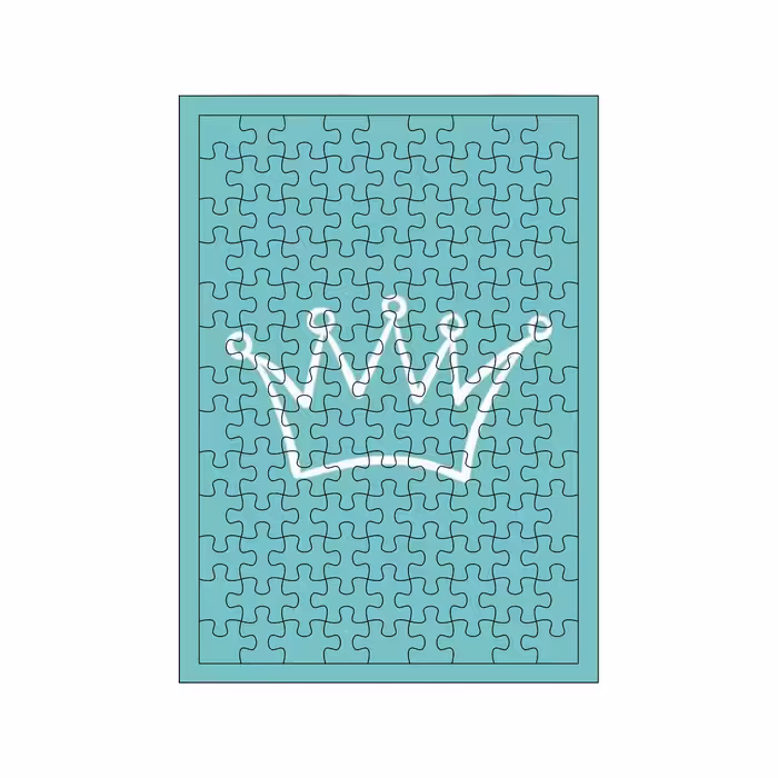 پازل 117 تکه مدل تاج کد 1552
