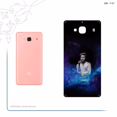 برچسب پوششی ماهوت مدل Brad Pitt مناسب برای گوشی موبایل شیائومی Redmi 2