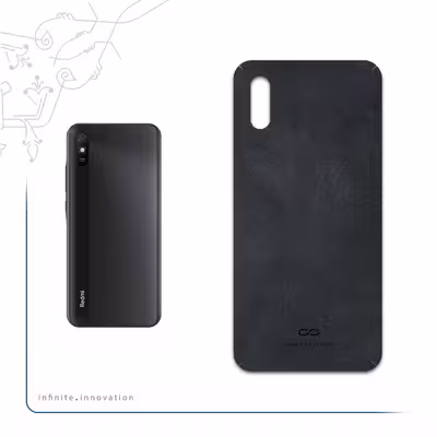 برچسب پوششی ماهوت مدل Graphite-Buffalo-Leather مناسب برای گوشی موبایل شیائومی Redmi 9i Sport