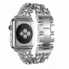 بند کروکودیل مدل C-Cartier مناسب برای اپل واچ سری 4 42 / 44 میلی متری