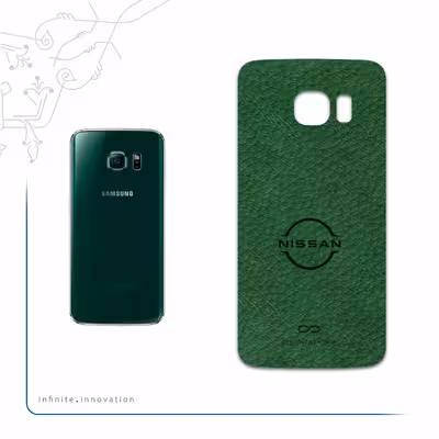 برچسب پوششی ماهوت مدل GL-NSSN مناسب برای گوشی موبایل سامسونگ Galaxy S6 Edge