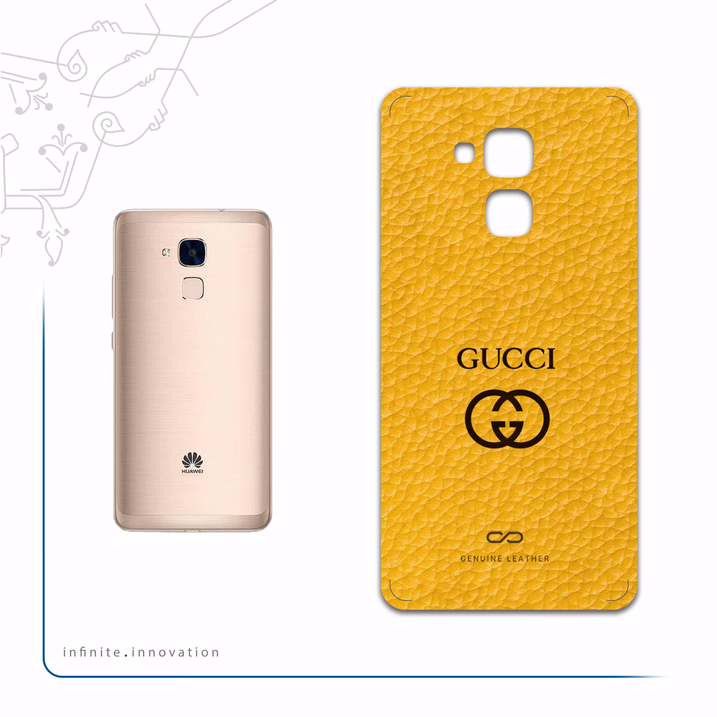 برچسب پوششی ماهوت مدل ML-GCC مناسب برای گوشی موبایل هوآوی Gt3