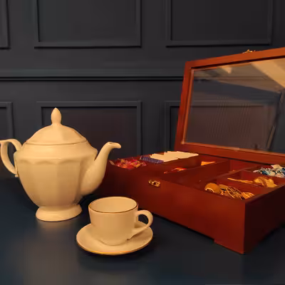  جعبه هدیه مدل 8 پارت چوبی AM