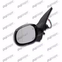 آینه کامل برقی چپ پژو 206