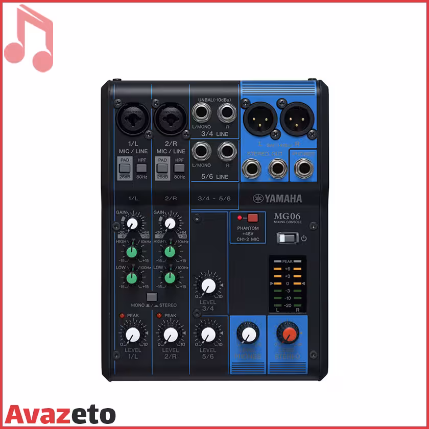 میکسر یاماها YAMAHA-MG06