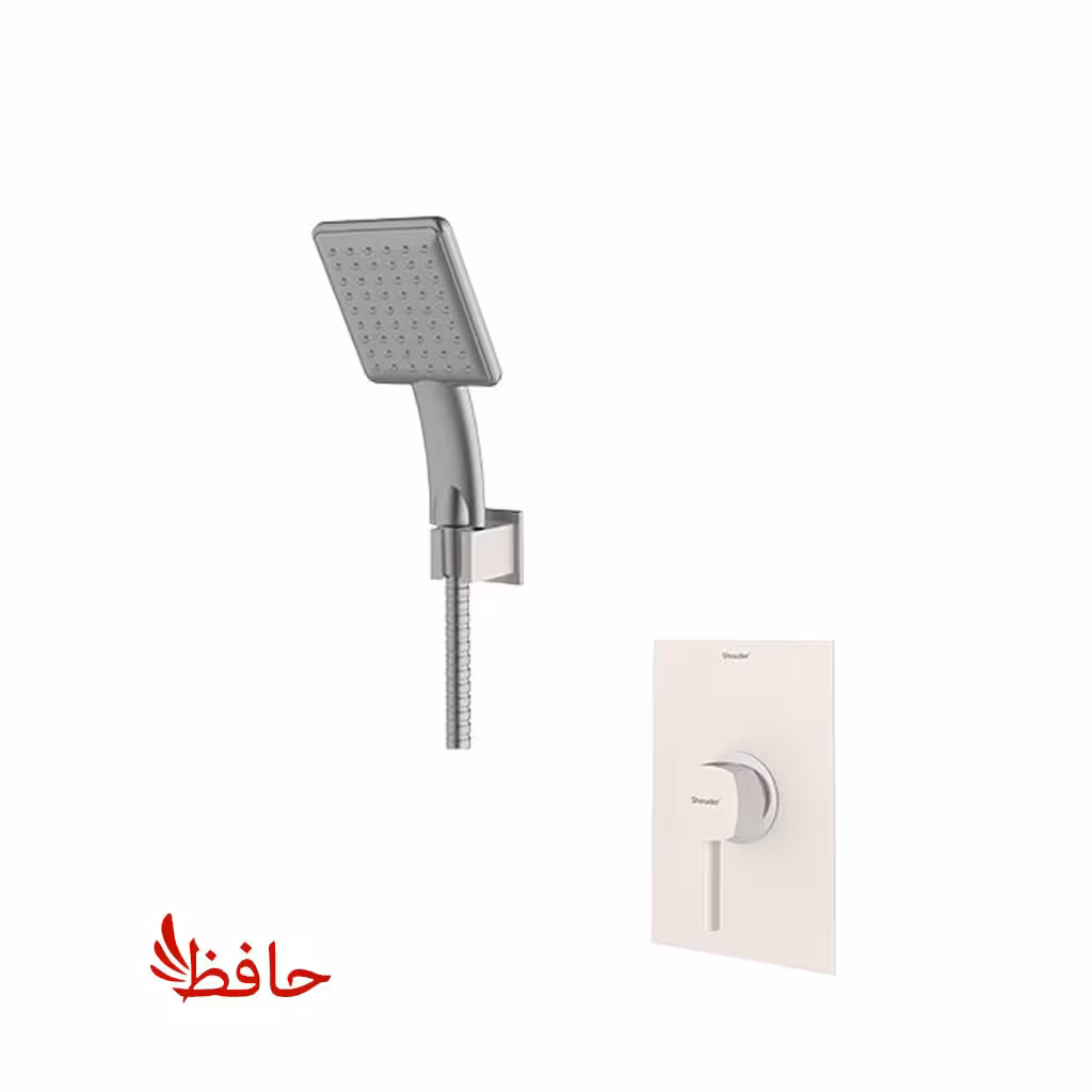 شیر حمام توکار شودر مدل رومر شیری کروم تیپ 2