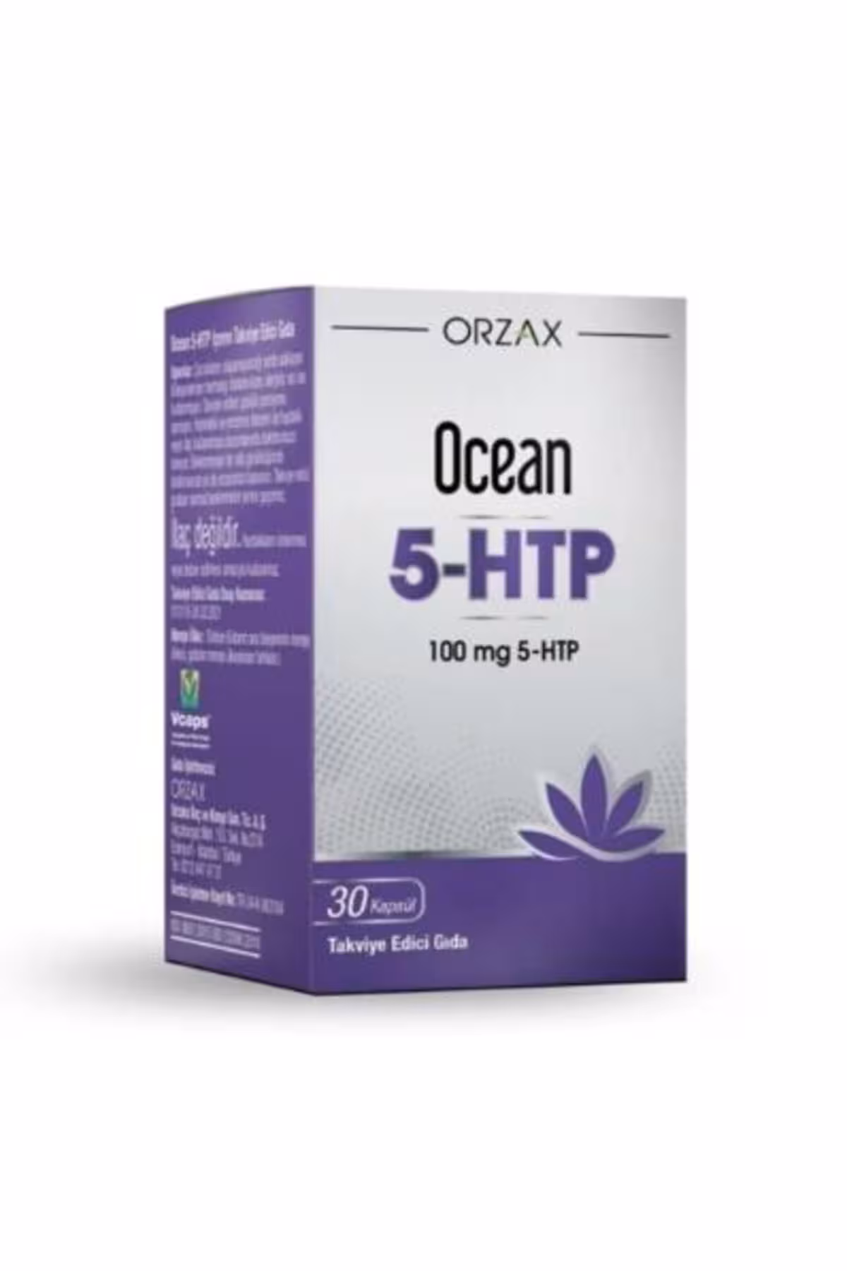 خرید کپسول 5-HTP اوشن Orzax | تنظیم خلق و بهبود خواب