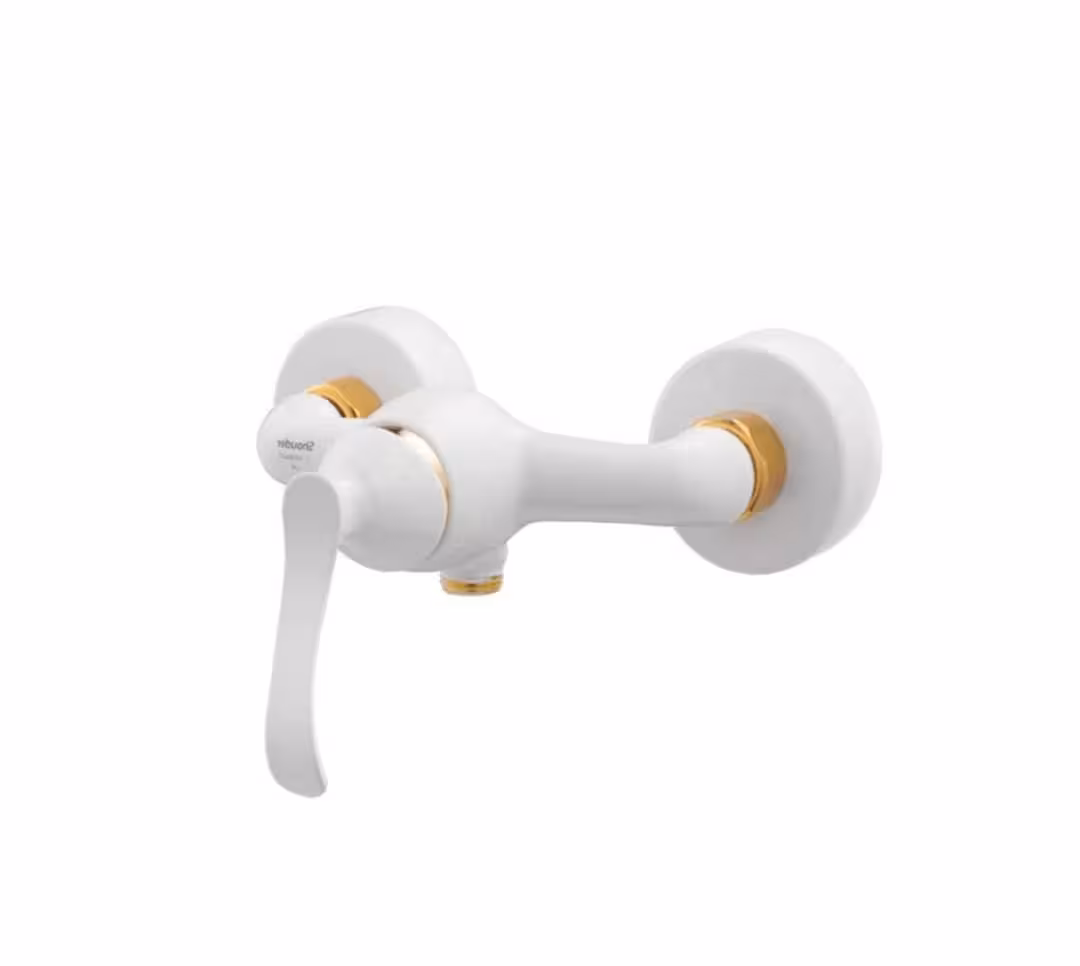 شیر توالت شودر مدل کلاسیک شیری طلایی