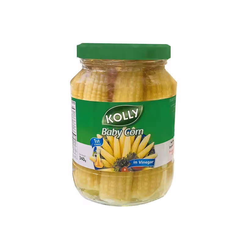 بیبی کرن سرکه ای کولی Kolly وزن 340 گرم