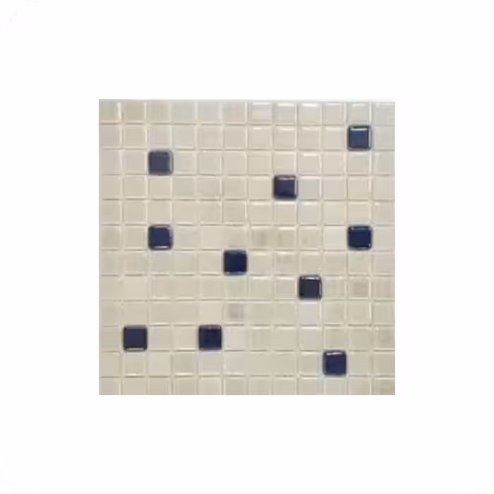 کاشی استخری میکس لوستر شیشه ای 2/5*2/5 ییلدیز کد 5028