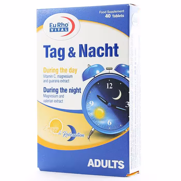 قرص تگ و نخت یوروویتال 40 عددی