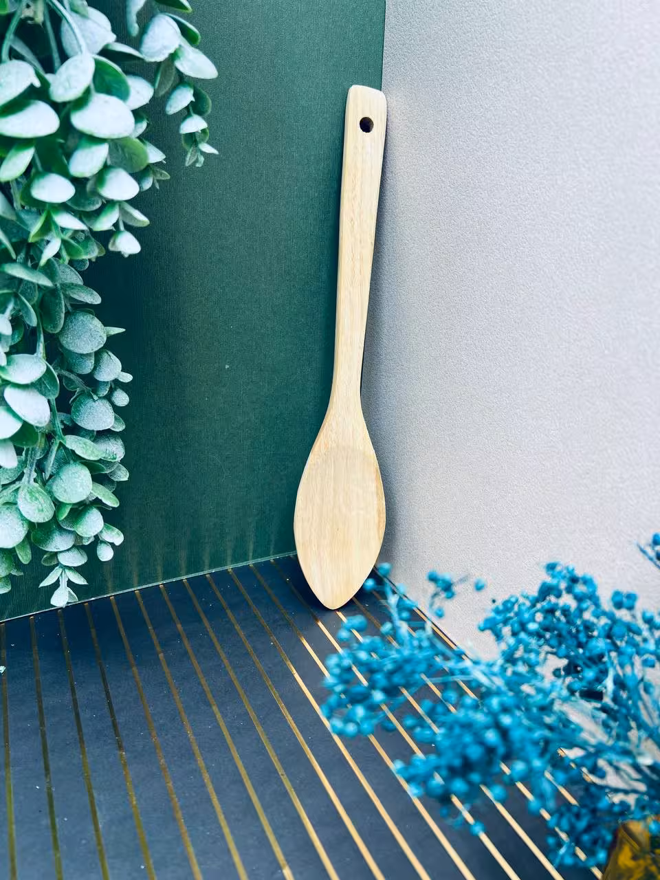 قاشق چوبی بامبو bm101