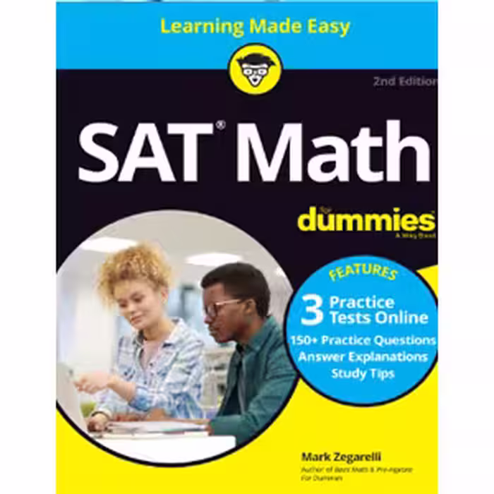 کتاب SAT MATH FOR DUMMIES اثر MARK ZEGARELLI