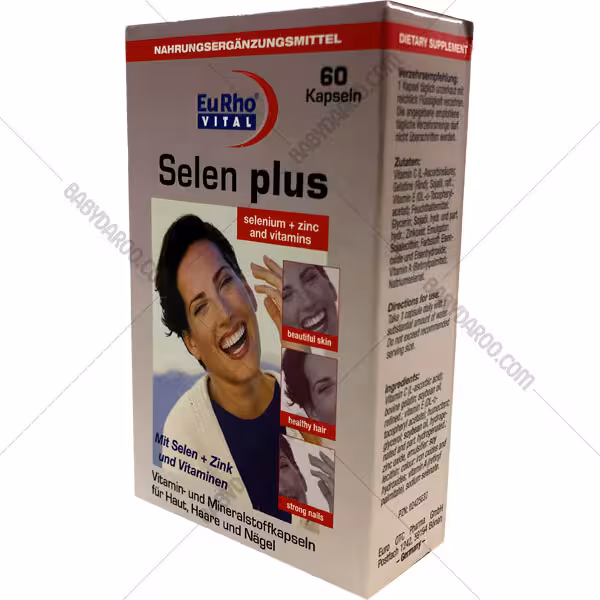 کپسول سلن پلاس یوروویتال 60 عددی Selen Plus