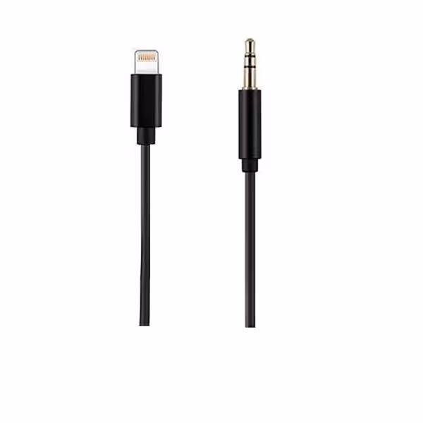 کابل تبدیل لایتنینگ به جک 3.5 میلی متری مدل  JBC-025 طول 1 متر