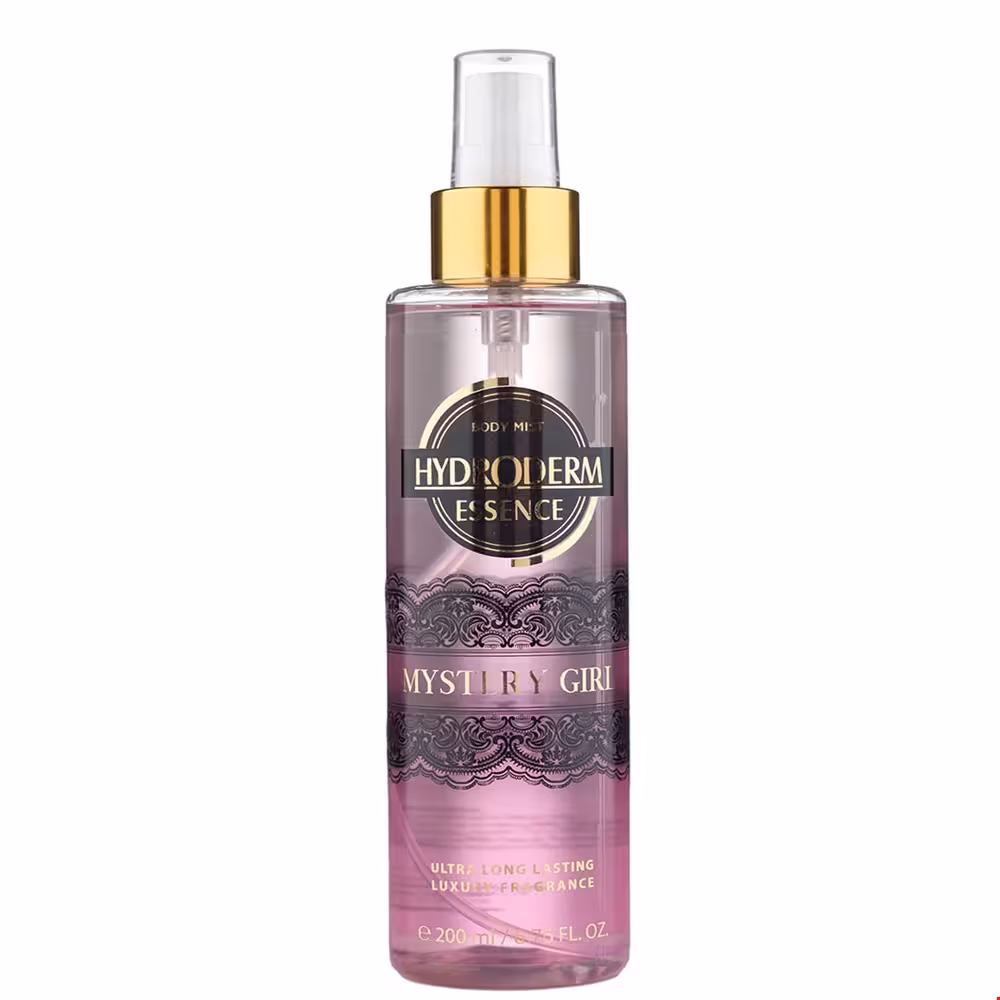 اسپری بدن زنانه Mystery Girl هیدرودرم 200 میلی لیتری