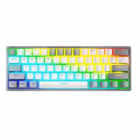AULA F3261 60% RGB Gaming Mechanical Keyboard – Gray White