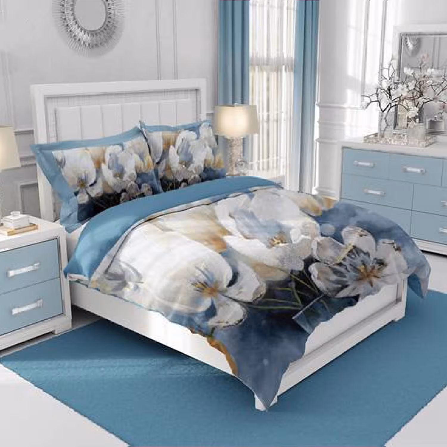 سرویس روتختی سه بعدی چیداری مدل 3004