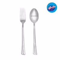 قاشق چنگال مینیاتور مدل UN-02 (6 عدد قاشق و 6 عدد چنگال)