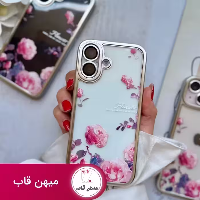 قاب گوشی آیفون Lucky Rose - کد (88541)