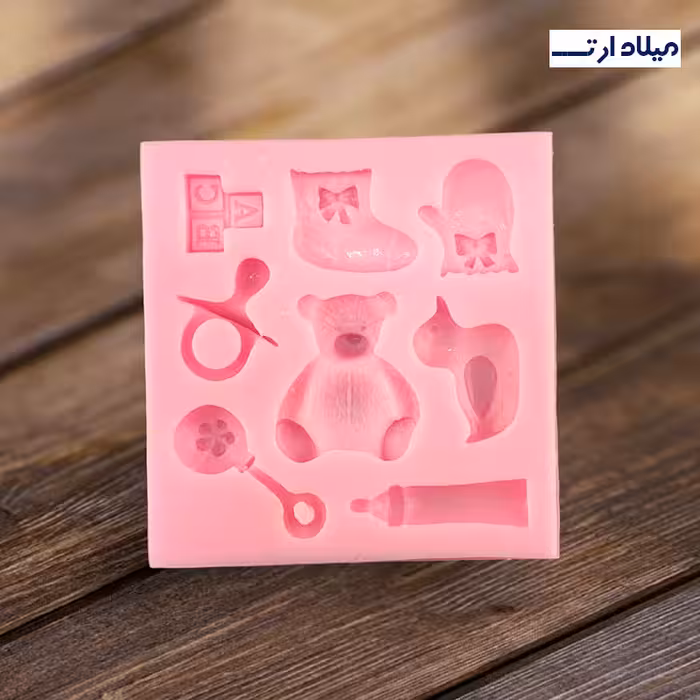 قالب خرس و جغجغه 9*9سانت