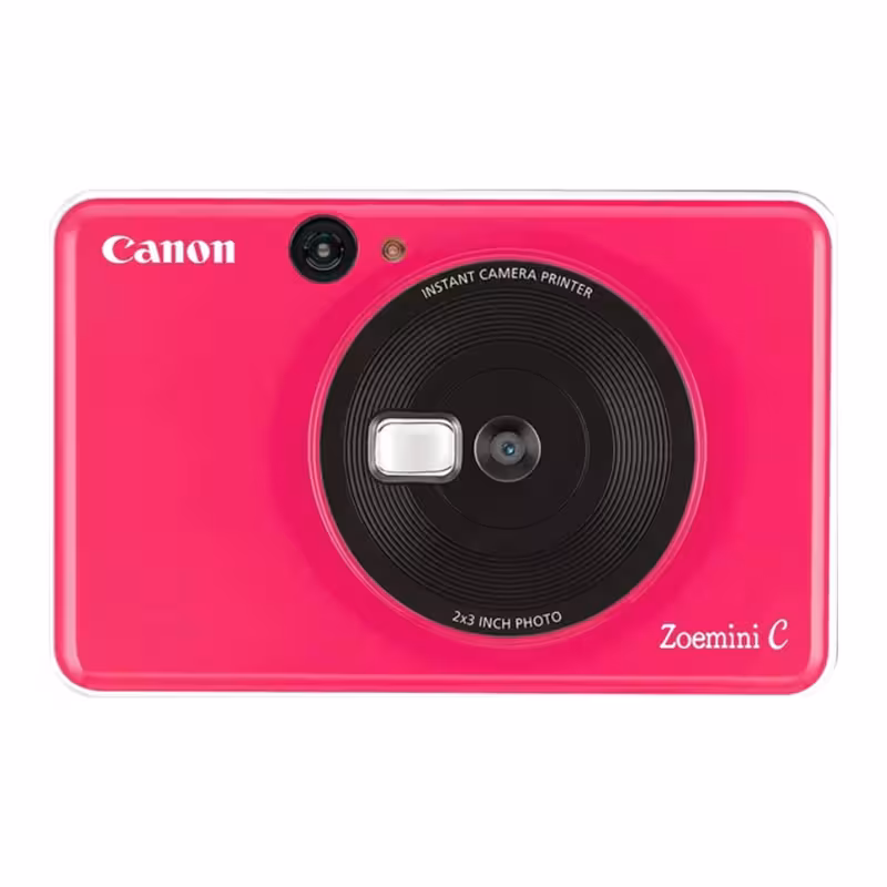 دوربین عکاسی چاپ سریع کانن مدل Zoemini C، حسگر با دقت 5 مگاپیکسل، وزن 180 گرم