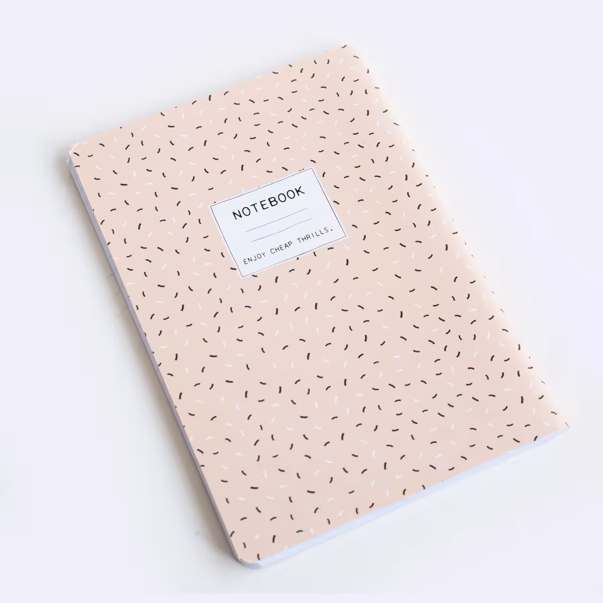 دفتر خط دار طرح ترافل کیچ بوک (KITSCH BOOK)