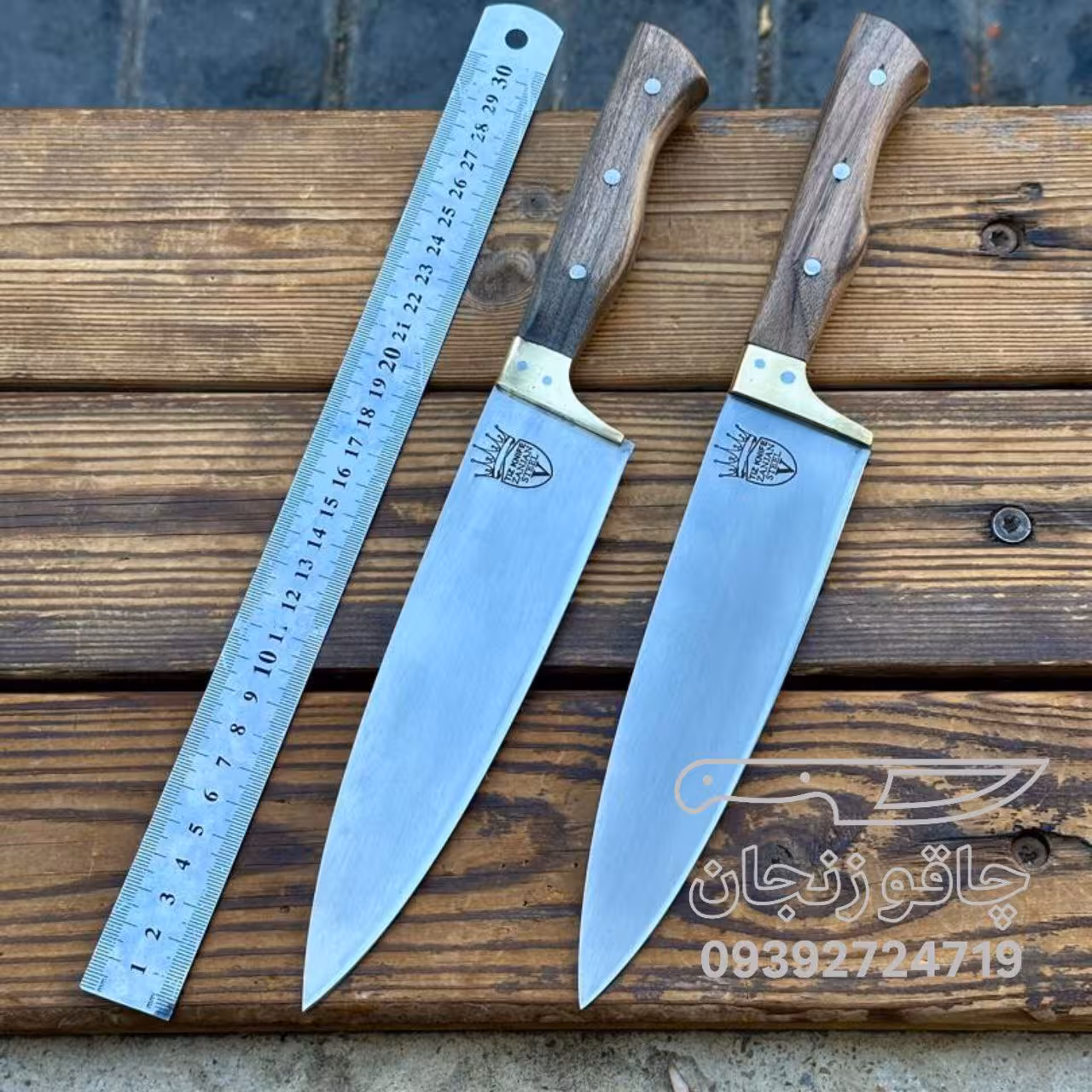 چاقو قصابی در منزل ساخت زنجان اصل تیغه بلند