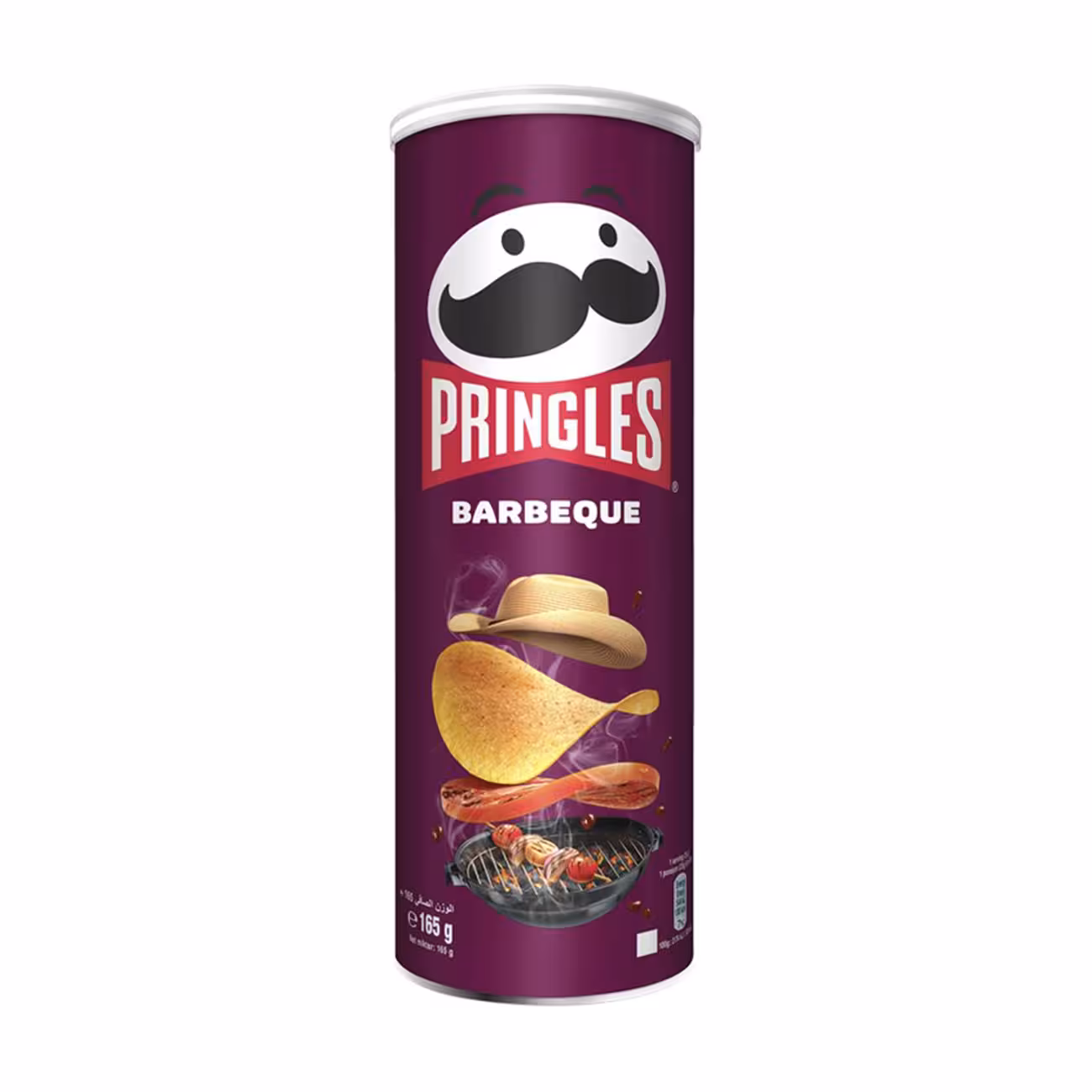 چیپس پرینگلز Pringles با طعم سس باربیکیو – 165 گرمیPringles Texas BBQ Sauce Crisps 165g