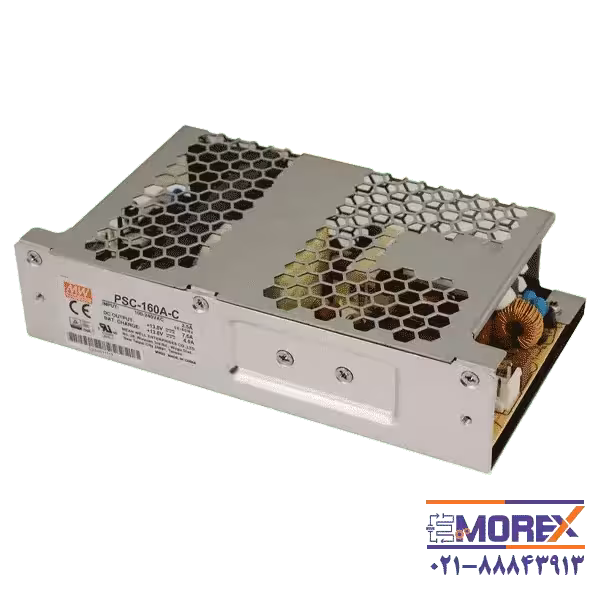 منبع تغذیه بدون وقفه 13.8 ولت 11.6 آمپر مینول | MEAN WELL مدل PSC-160A-C