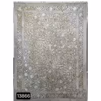 فرش ماشینی1200شانه کاشان تراکم3600سایز12متری کد13866(باارسال رایگان)