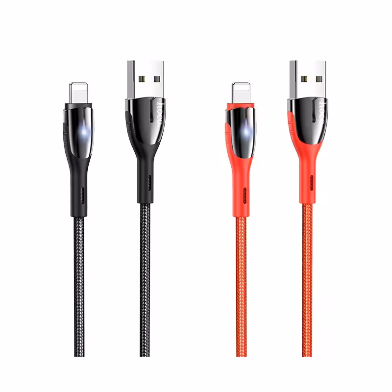 کابل شارژ برند هوکو مدل U89 با سری آیفونی