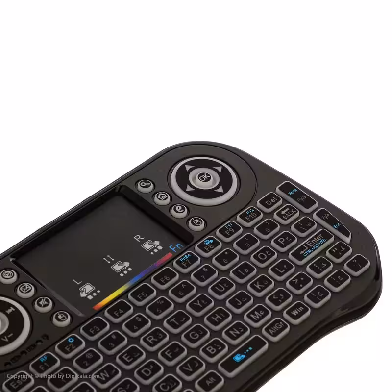 مینی کیبورد بی سیم مدل i10 Wireless به همراه تاچ پد