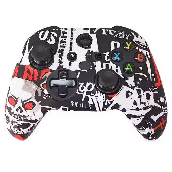 محافظ دسته Xbox Series X/S طرح فانتزی skull