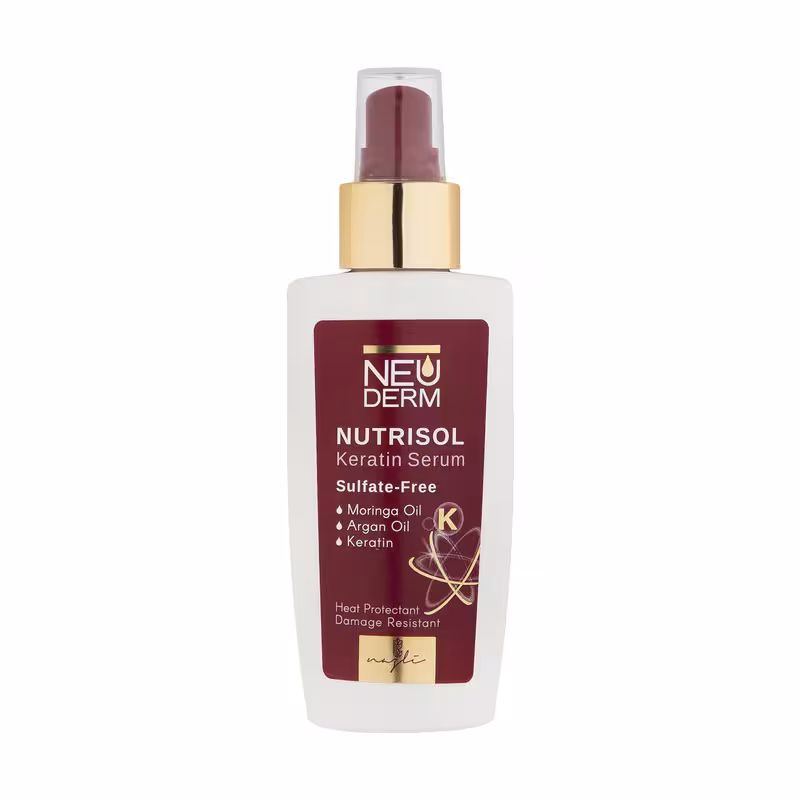 سرم مو نئودرم مدل  keratin حجم 100 میلی لیتر