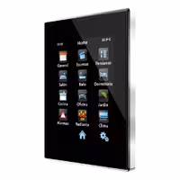 تاچ پنل زنیو | zennio مدل ZVI-Z41PRO فریم آلومینیومی