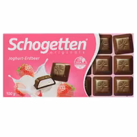 شکلات تخته ای با طعم ماست و توت فرنگی شوگوتن – 100 گرم