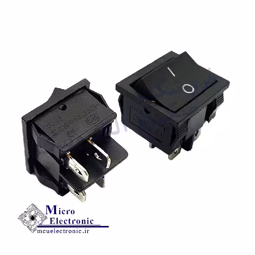 کلید راکر دوحالته پهن KCD4-602