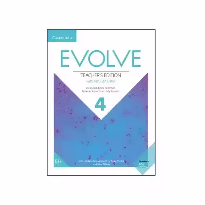 کتاب معلم ایوالو چهار Evolve 4 Teacher's Book