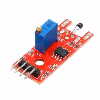 مجموعه 6 عددی ماژول سنسور دمای دیجیتال مدل KY-028