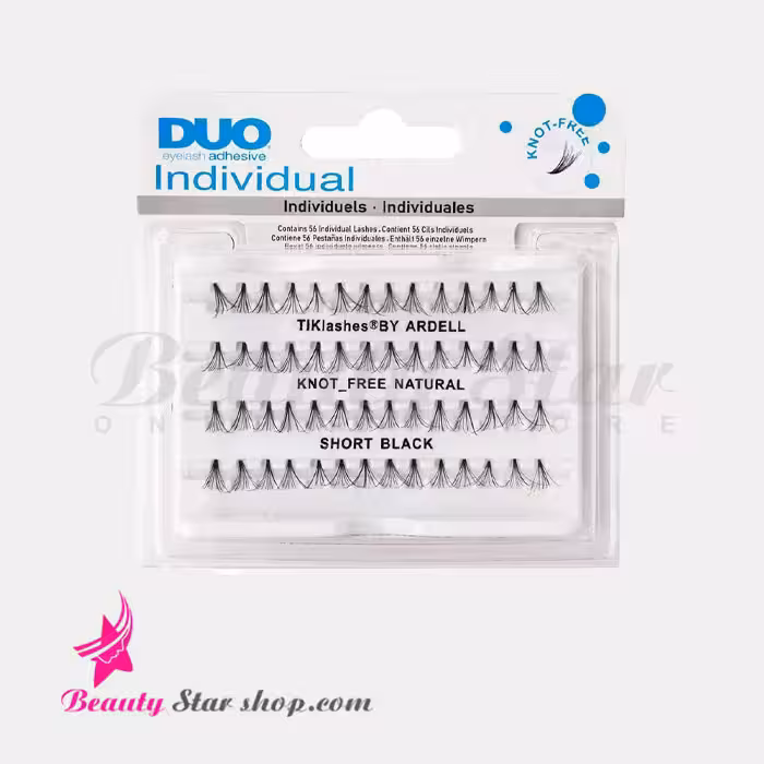 مژه تکی بدون گره مو طبیعی دوو سایز لانگ